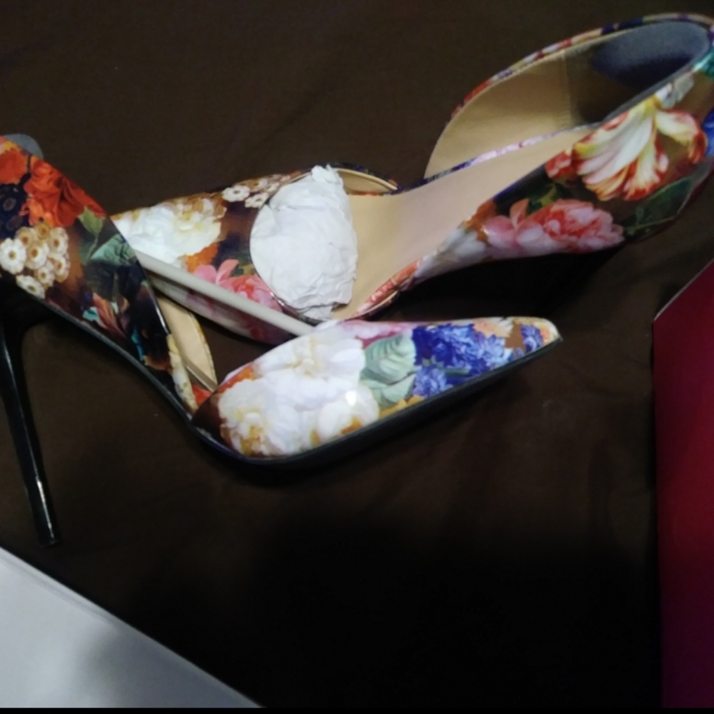 Emani Women's Floral  Stilettos